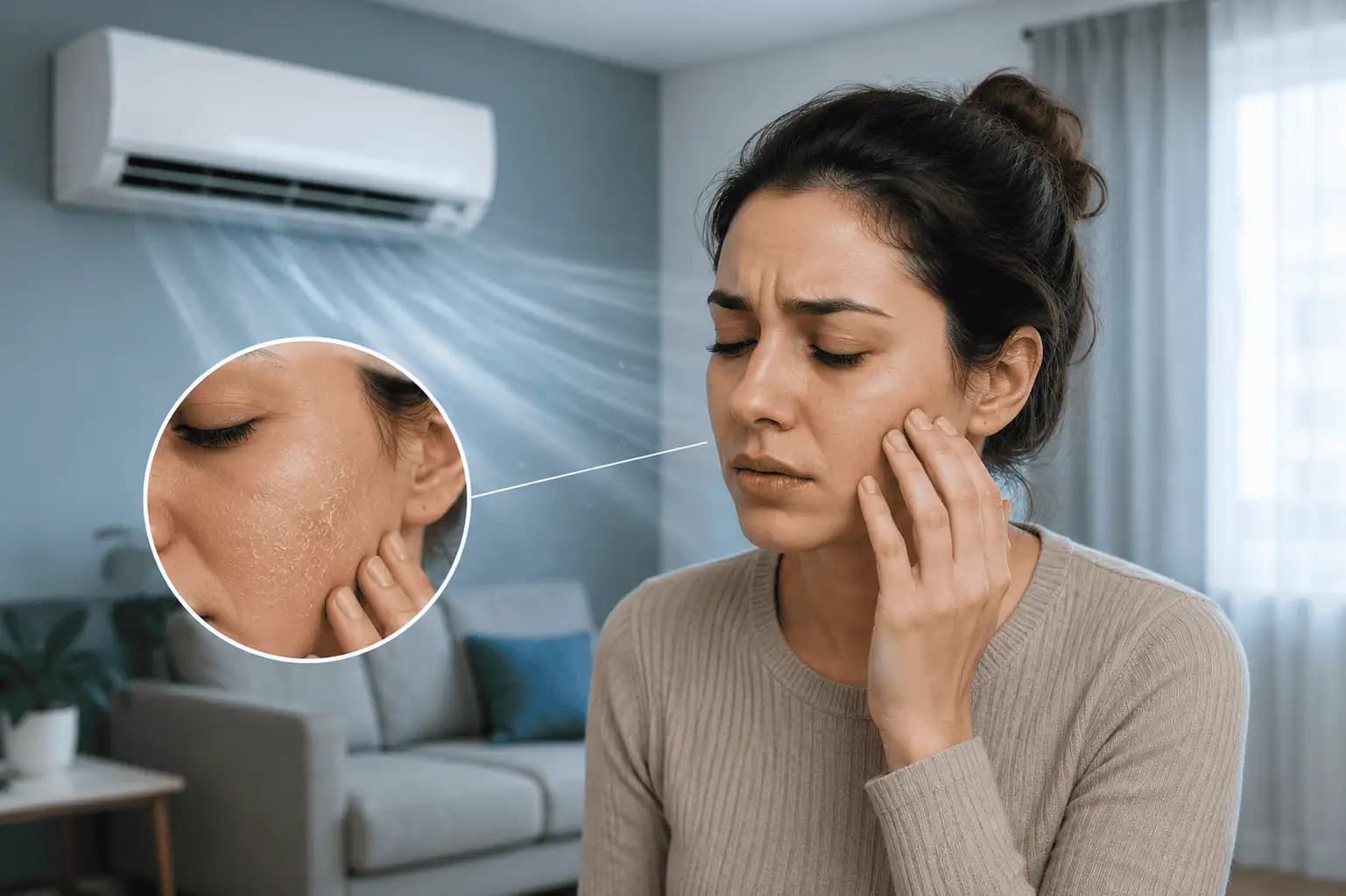 Can Air Conditioning Make Your Skin Dry?